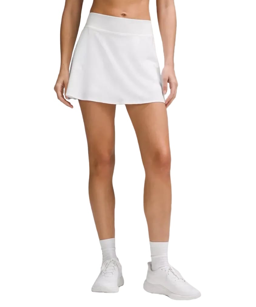 Lululemon Lightweight High-Rise Tennis Skirt White