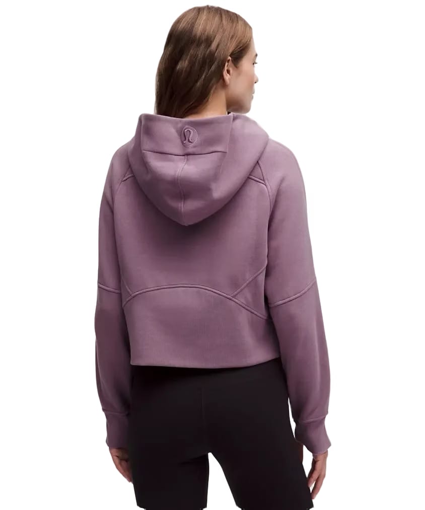 Lululemon Scuba Oversized Full-Zip Hoodie Lavender Lux/Mirror Silver