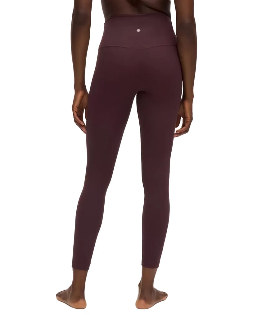 Lululemon Align™ High-Rise Ribbed Pant 25" Goodnight Plum