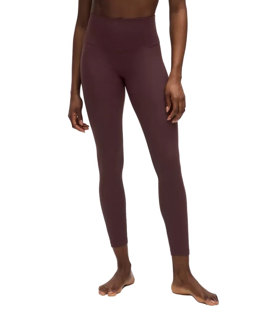 Lululemon Align™ High-Rise Ribbed Pant 25" Goodnight Plum
