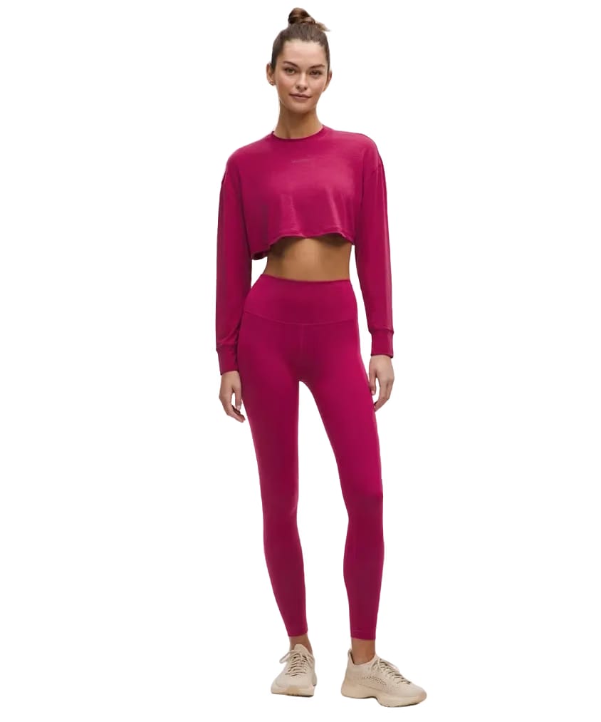 Lululemon Wunder Train High-Rise Tight 28" Magenta Smoke