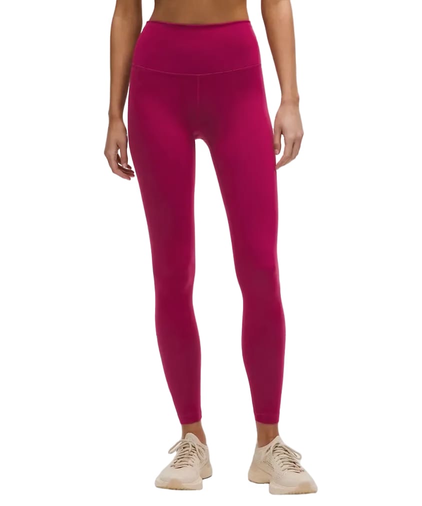 Lululemon Wunder Train High-Rise Tight 28" Magenta Smoke