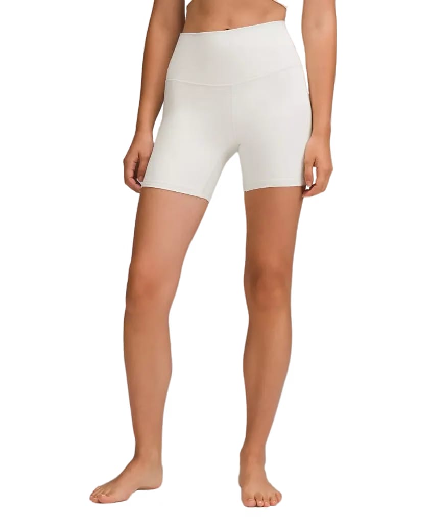 Lululemon Align High-Rise Shorts 6" Bone