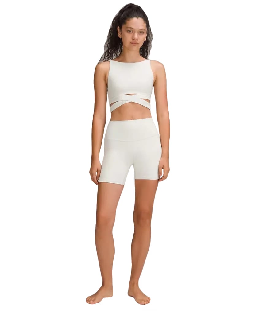 Lululemon Align High-Rise Shorts 6" Bone