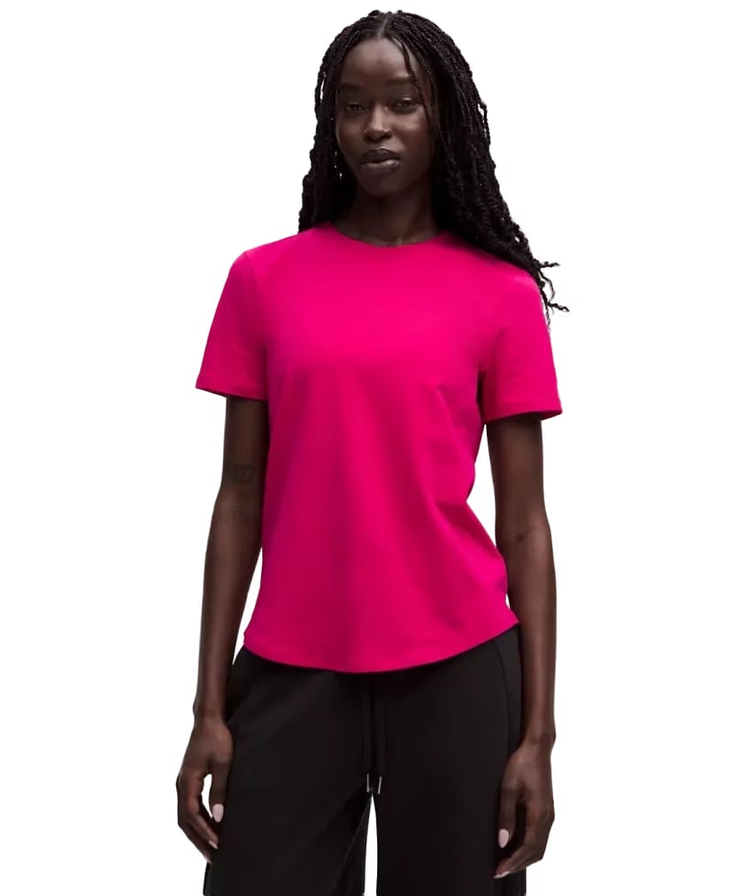 Lululemon Love Curved-Hem Crewneck T-Shirt Passionate