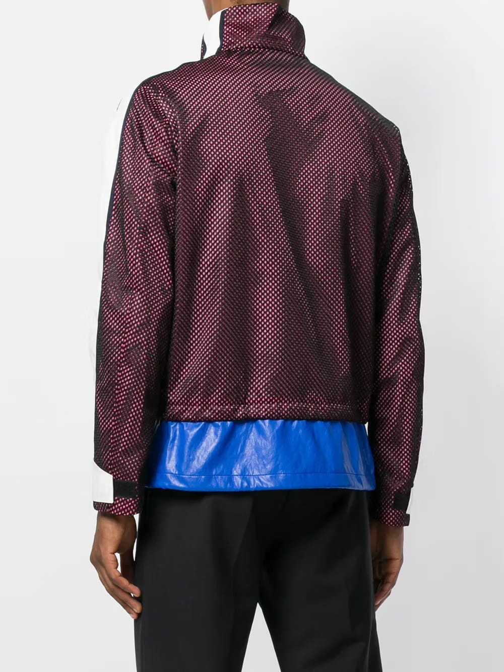 mesh panel lightweight jacket