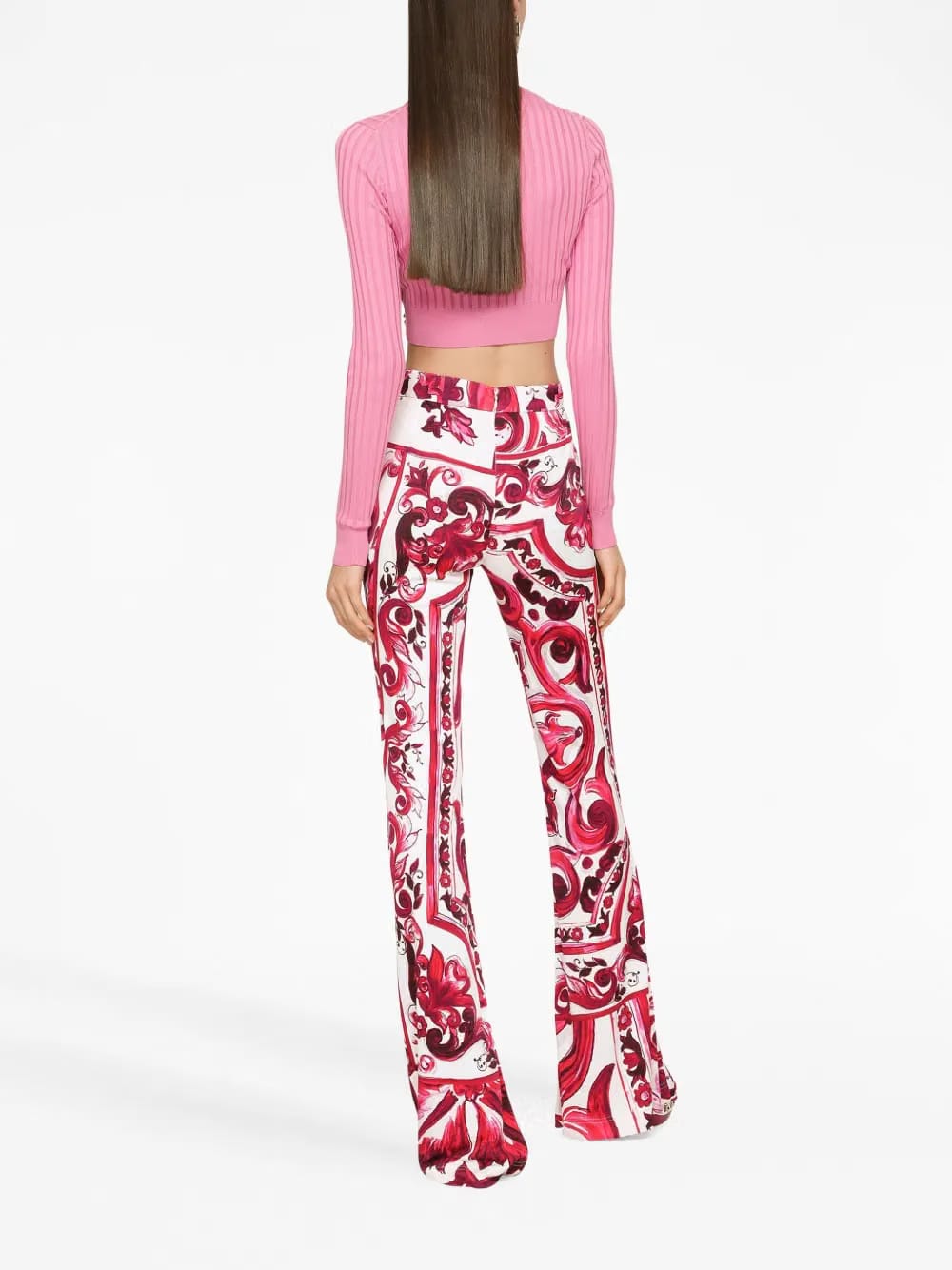 DG-plaque cropped top