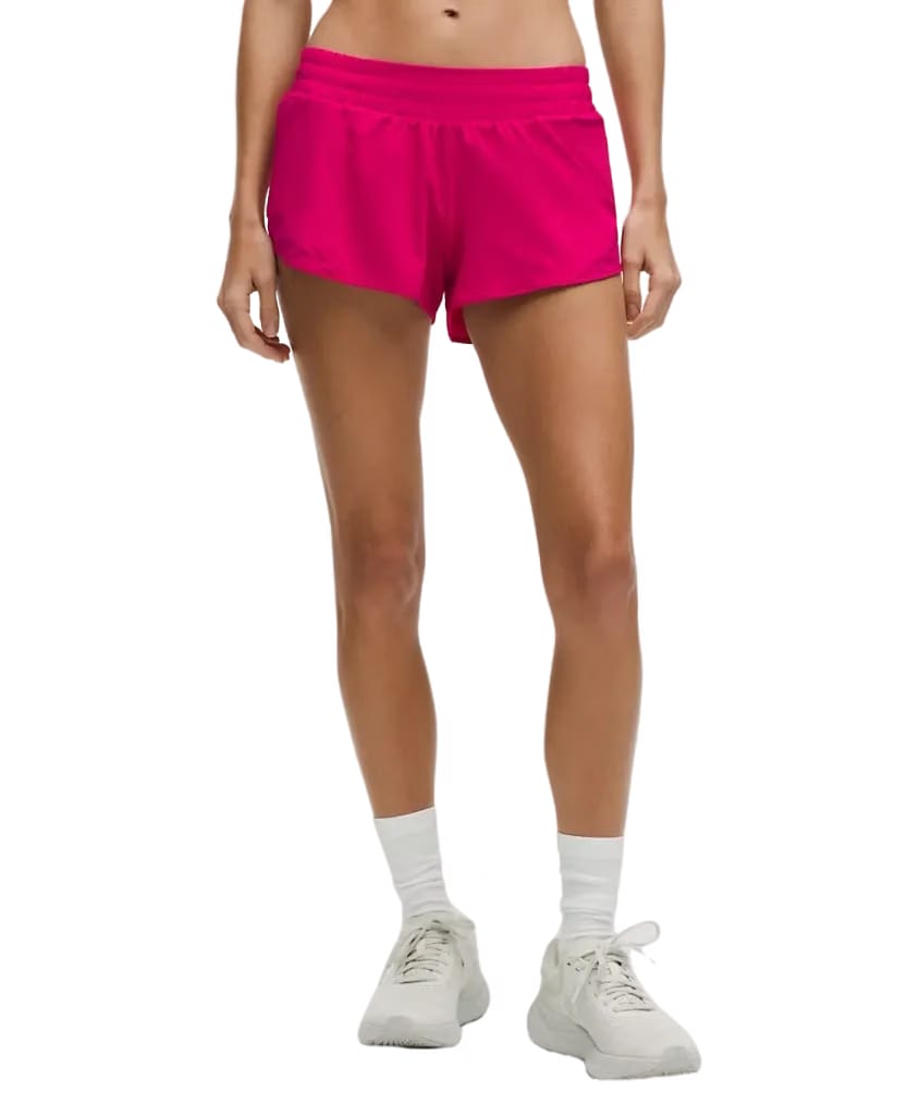 Lululemon Hotty Hot Low-Rise Lined Shorts 2.5" Passionate