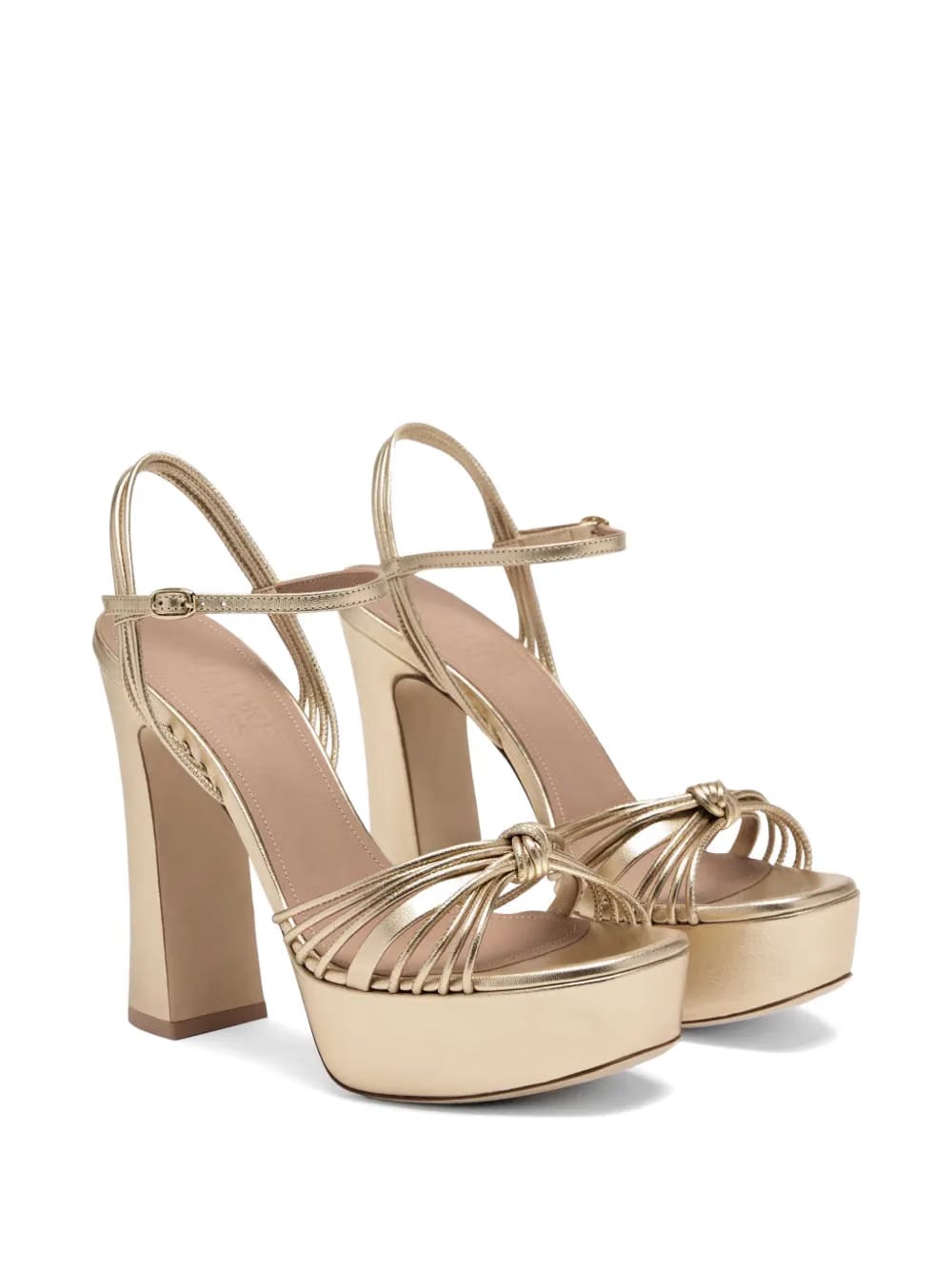 Lucille leather platform sandals