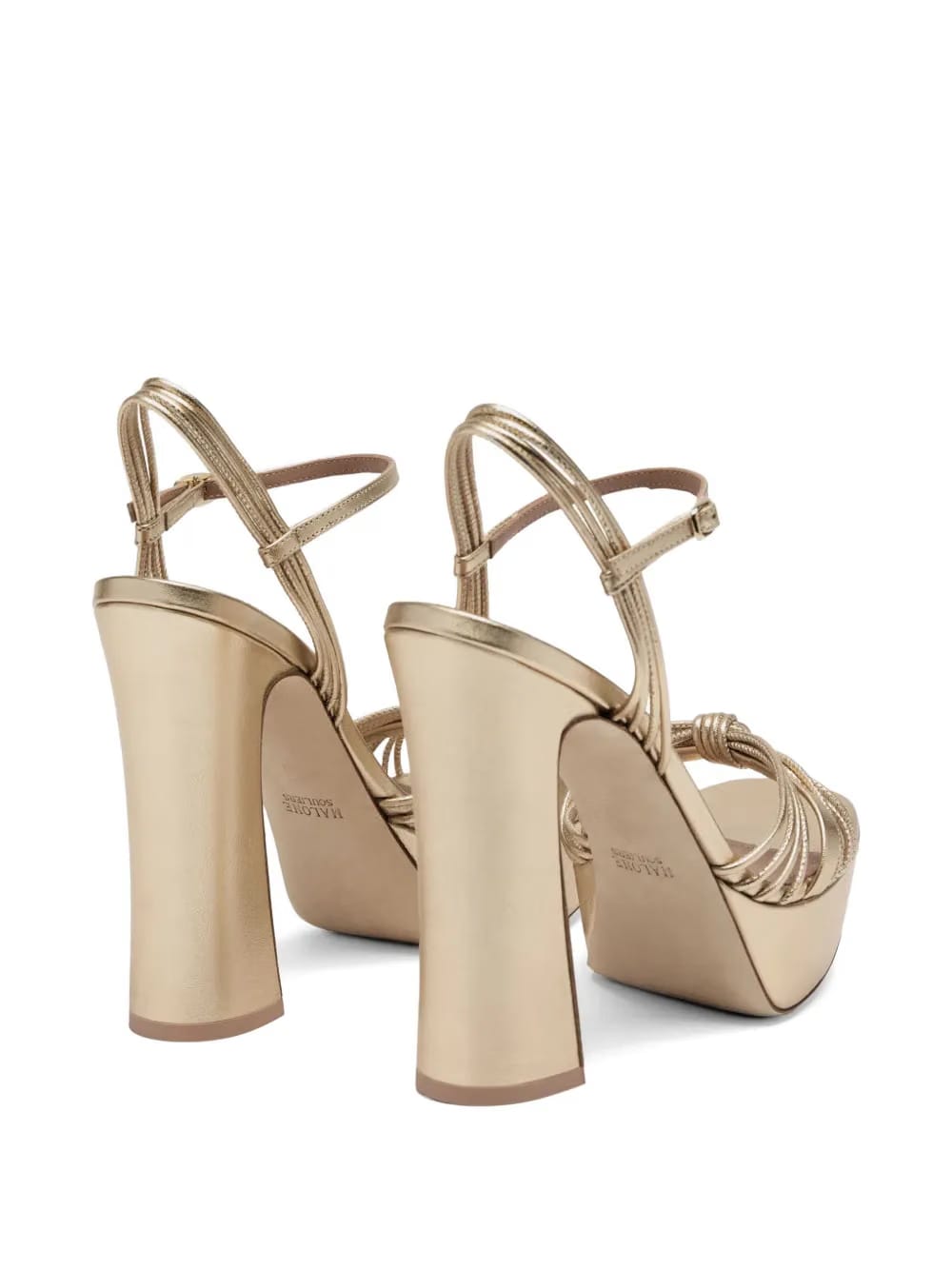 Lucille leather platform sandals