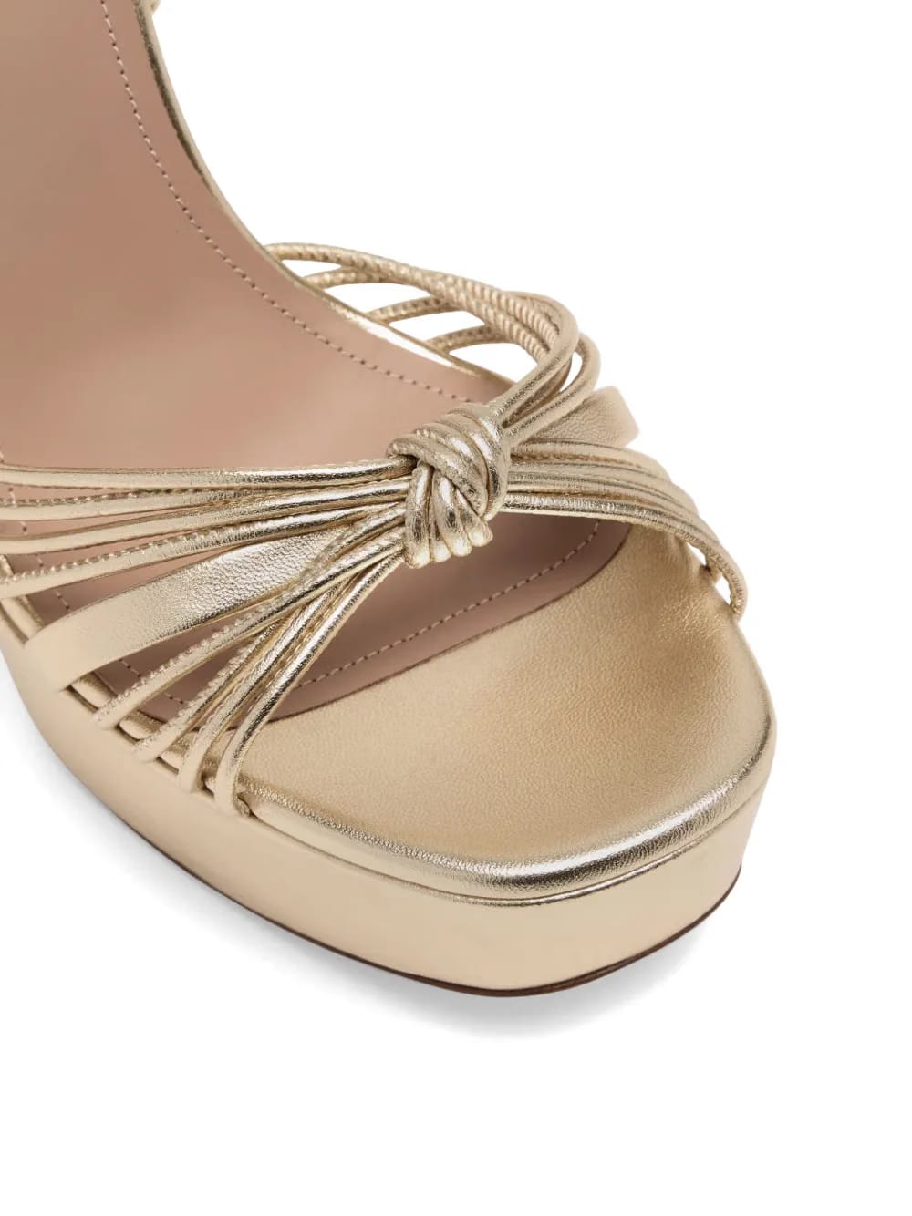 Lucille leather platform sandals