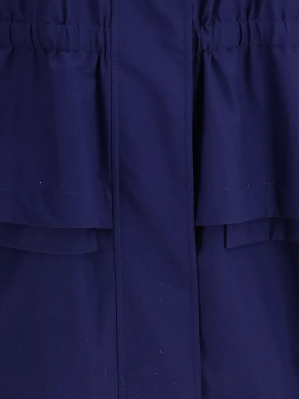 elasticated-waist coat