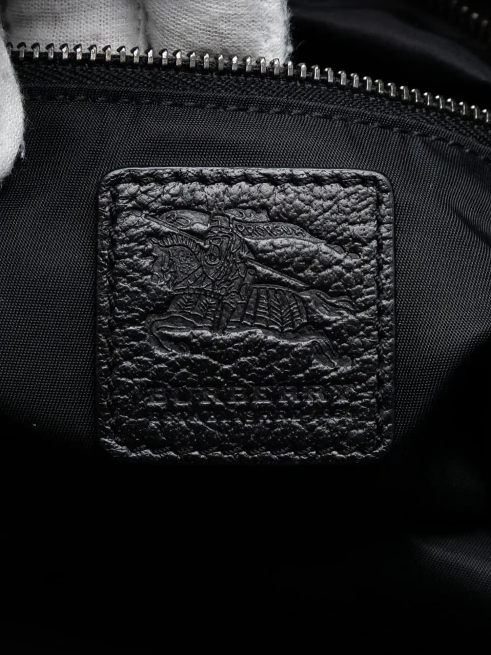 2000-2020 Tonal Check Nylon shoulder bag