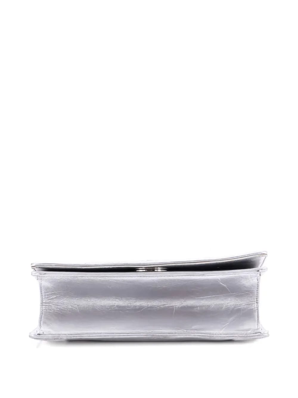 Diorama Clasp Flap Bag Crinkled Lambskin Medium crossbody bag