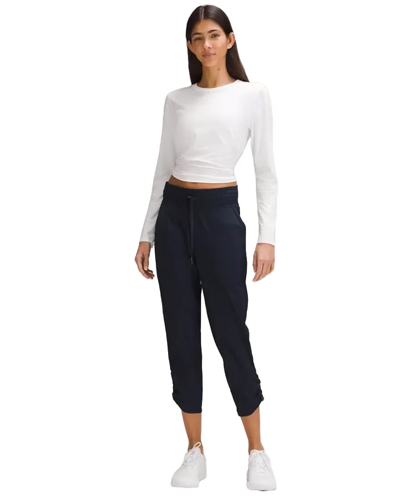 Lululemon Dance Studio Mid-Rise Cropped Pant True Navy