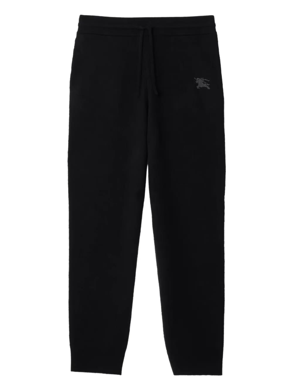 equestrian knight design wool track pants
