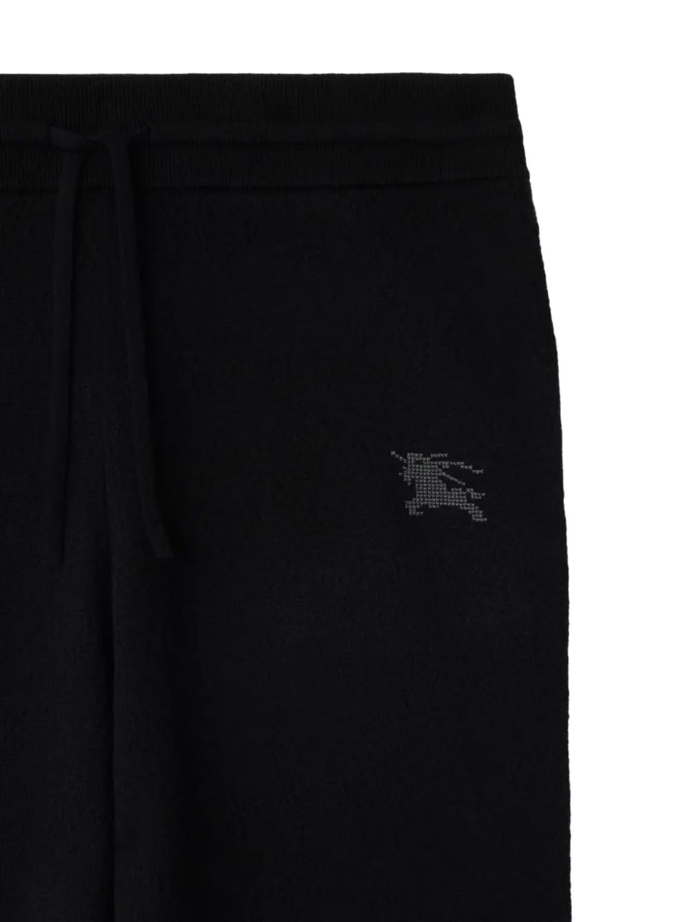 equestrian knight design wool track pants