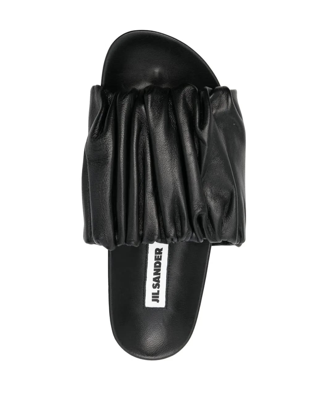 leather platform sandals