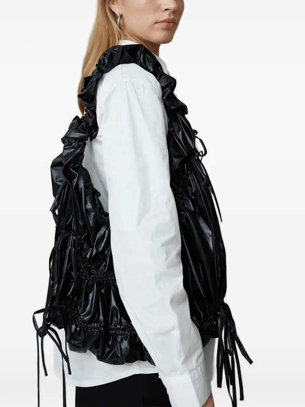 Clariesse drawstring shoulder bag
