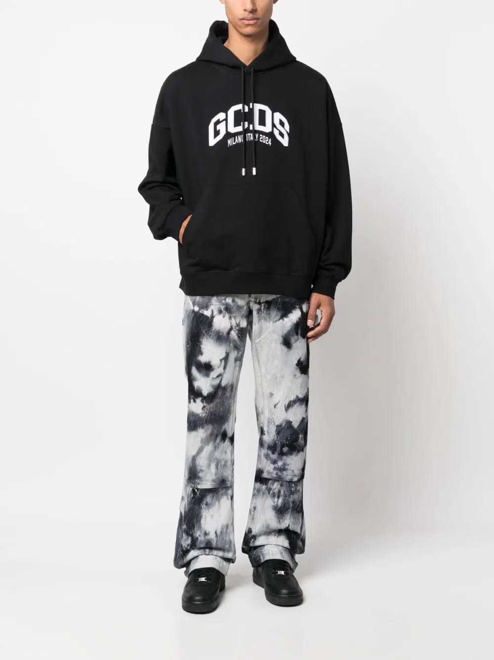Lounge Logo cotton Hoodie