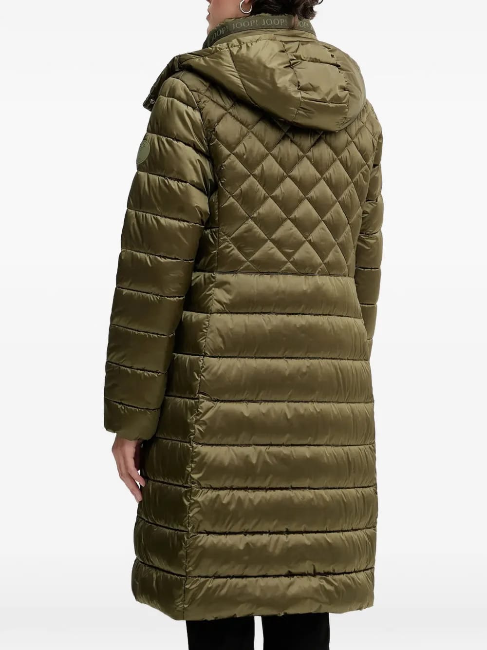 Constance quilted-design coat