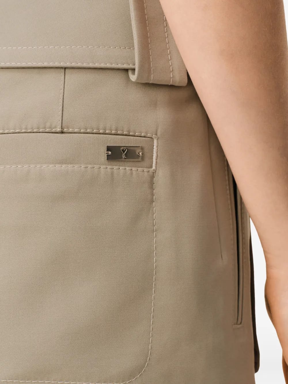 wrap belt mini skirt
