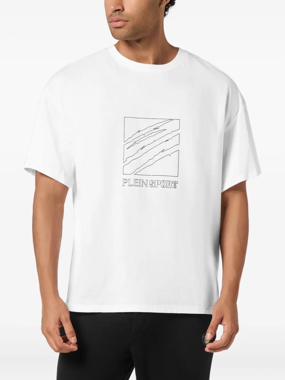 outline scratch logo T-Shirt
