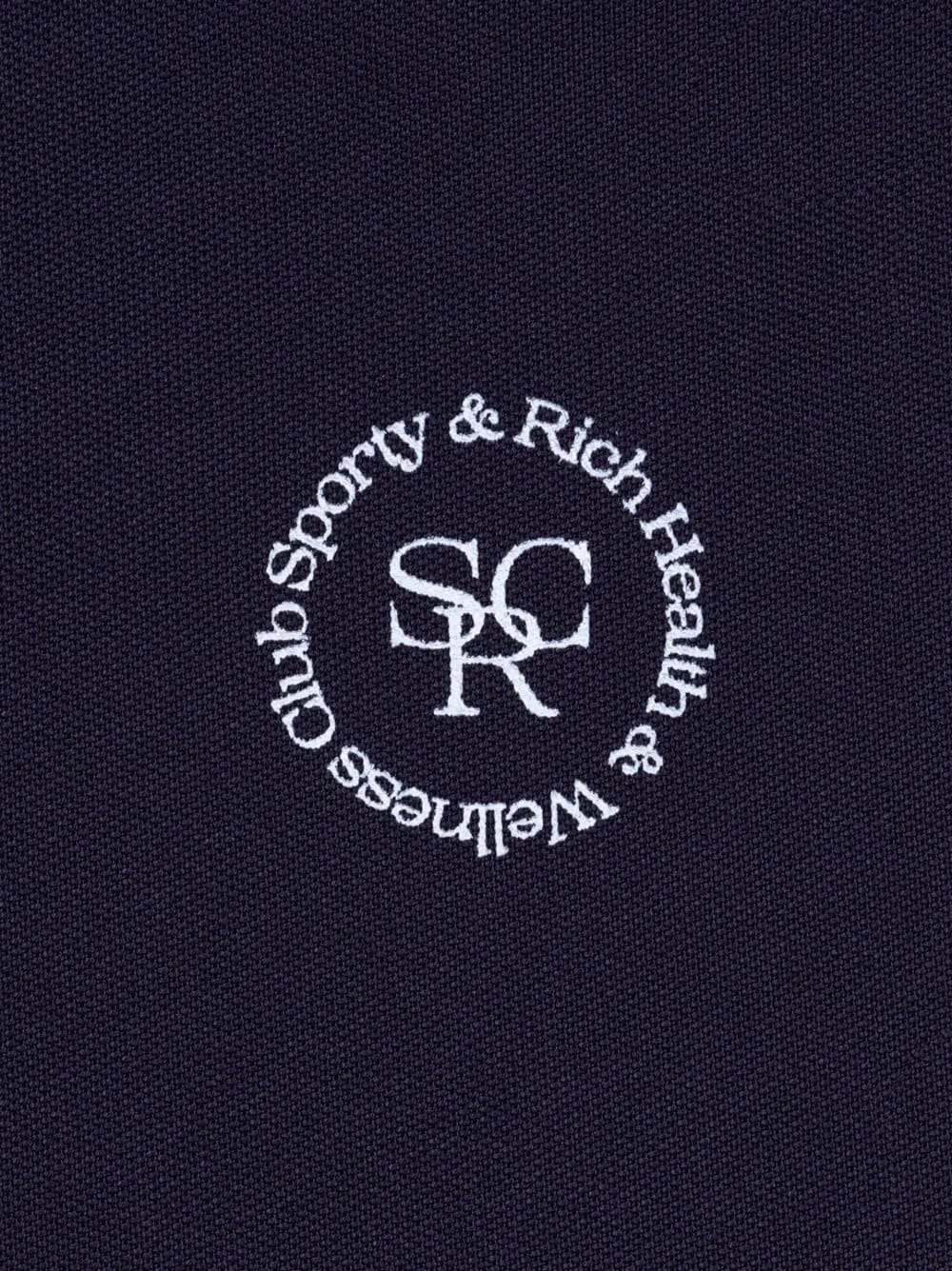 embroidered-logo zip-up jacket