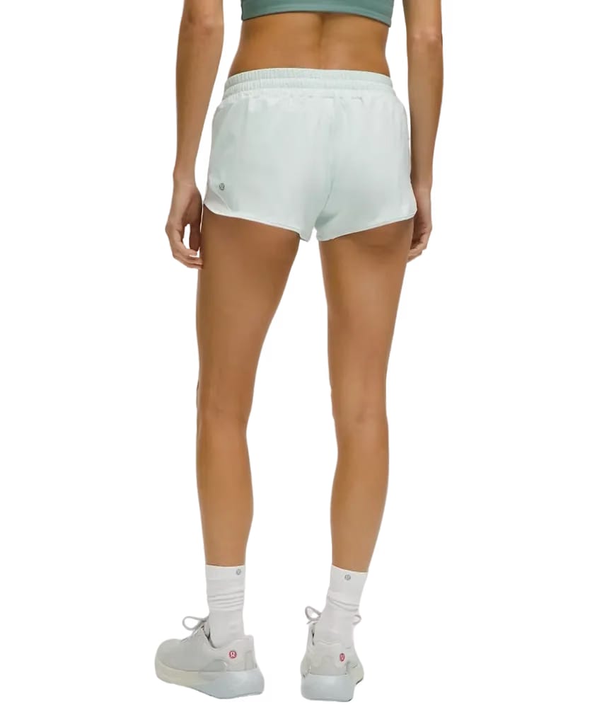 Lululemon Hotty Hot Low-Rise Lined Shorts 2.5" Mint Breeze