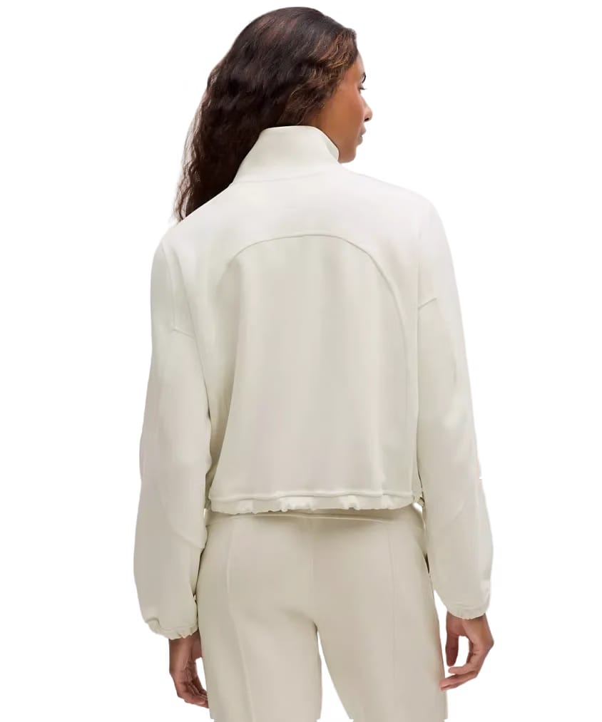 Lululemon Brushed Softstreme Half Zip Bone