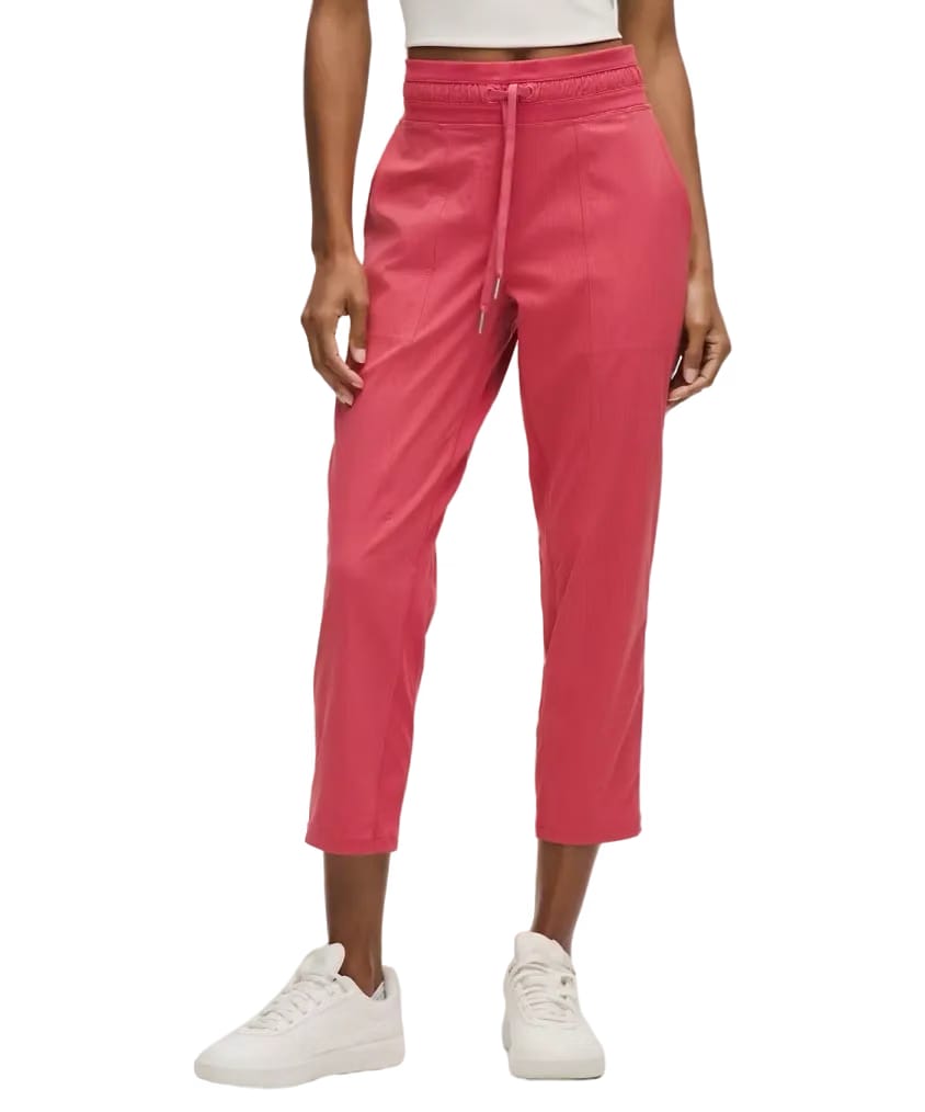 Lululemon Dance Studio Mid-Rise Cropped Pant Desert Red