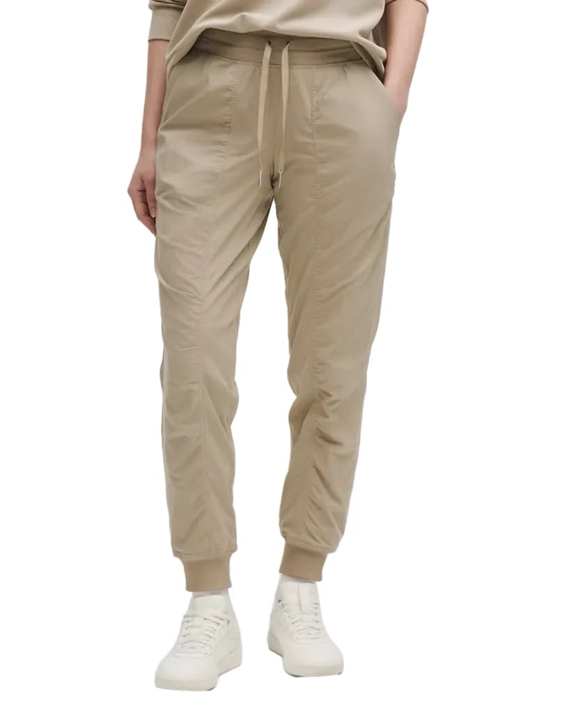 Lululemon Dance Studio Mid-Rise Jogger Full Length Sheer Oak