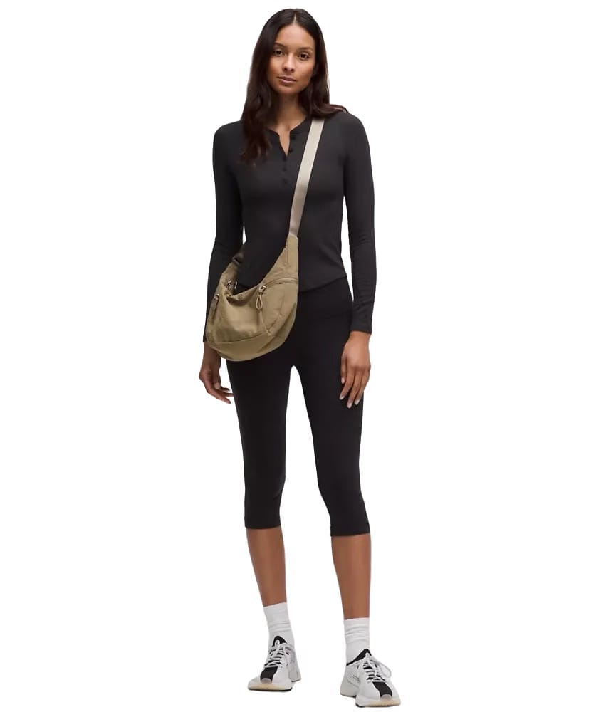 Lululemon Hold Tight Long-Sleeve Henley Black