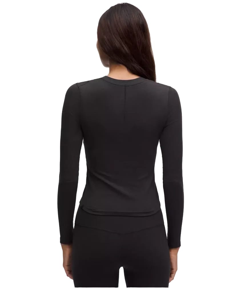 Lululemon Hold Tight Long-Sleeve Henley Black