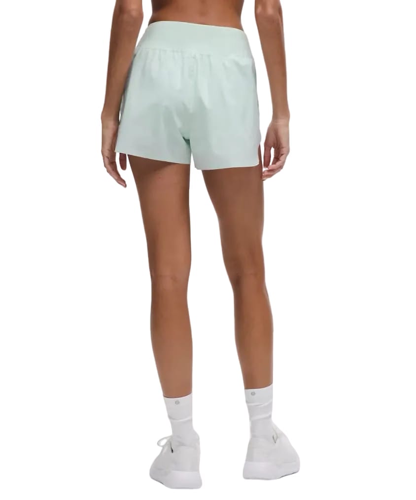 Lululemon Fast and Free High-Rise Classic-Fit Split Shorts 3" Mint Breeze