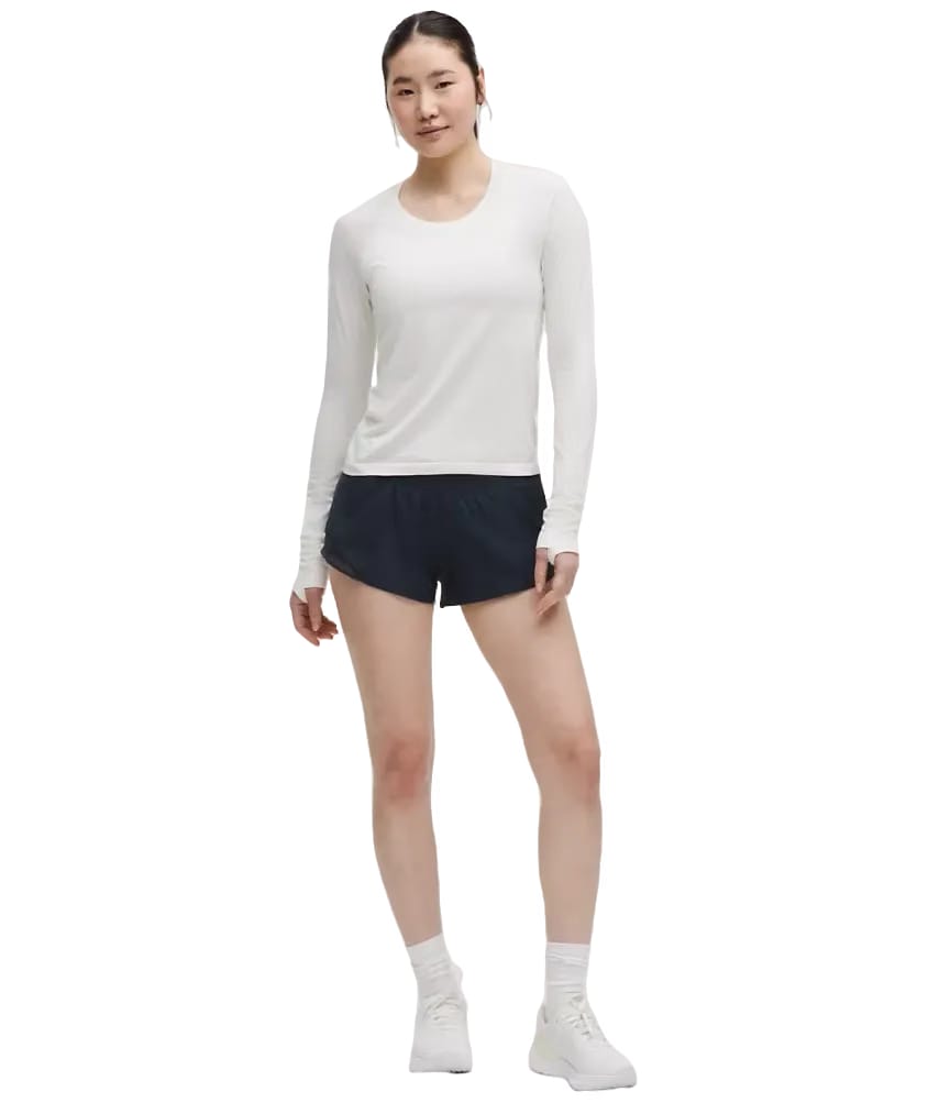 Lululemon Hotty Hot Low-Rise Lined Shorts 2.5" True Navy