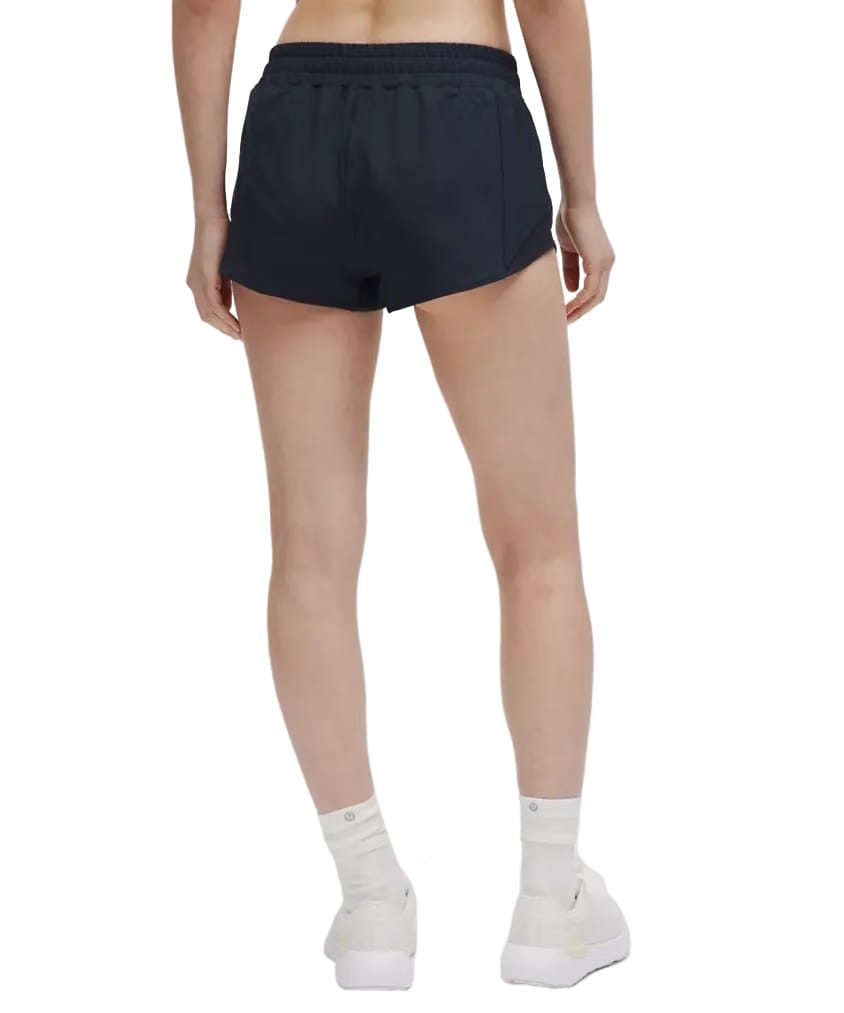 Lululemon Hotty Hot Low-Rise Lined Shorts 2.5" True Navy