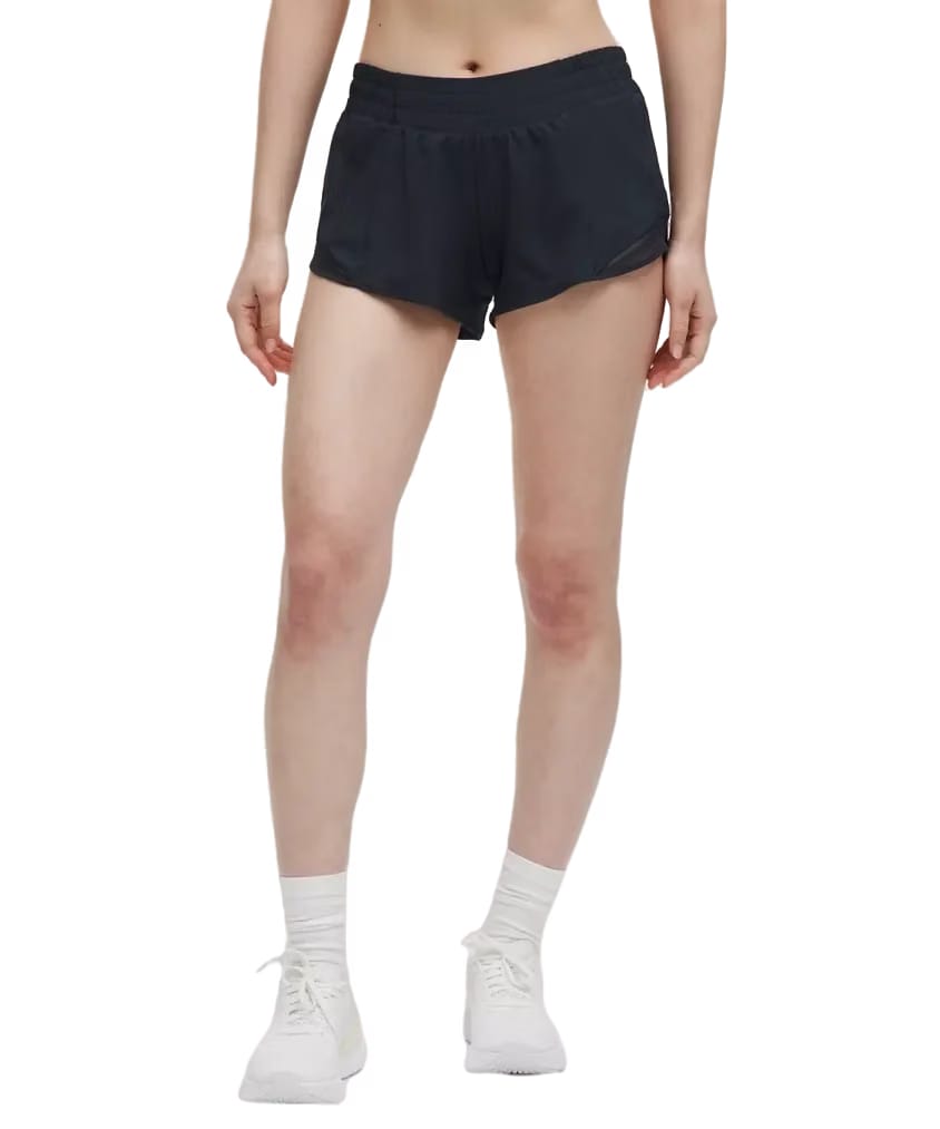 Lululemon Hotty Hot Low-Rise Lined Shorts 2.5" True Navy