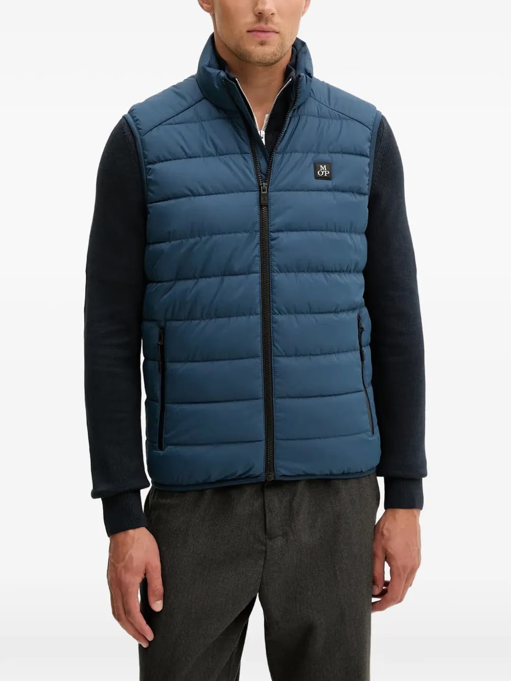 quilted gilet