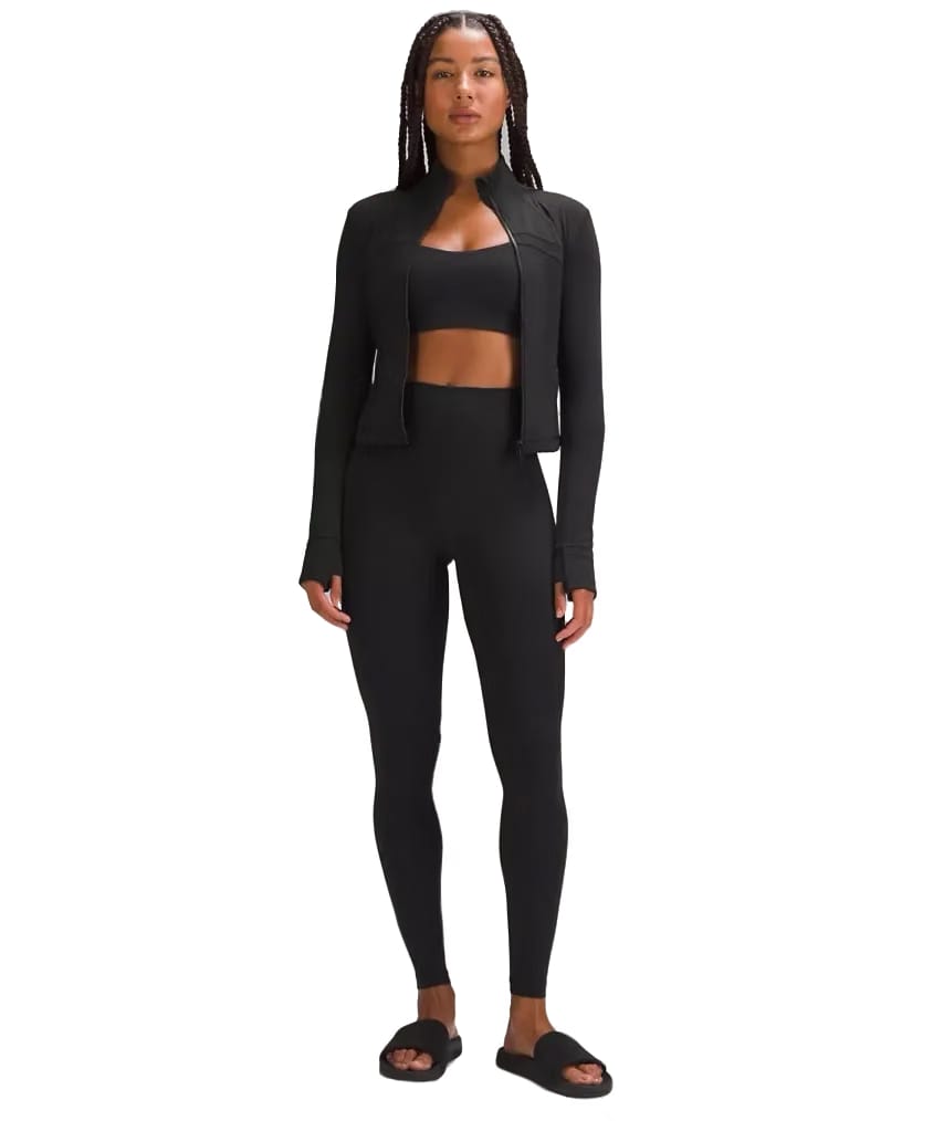 Lululemon Define Cropped Jacket Nulu Black