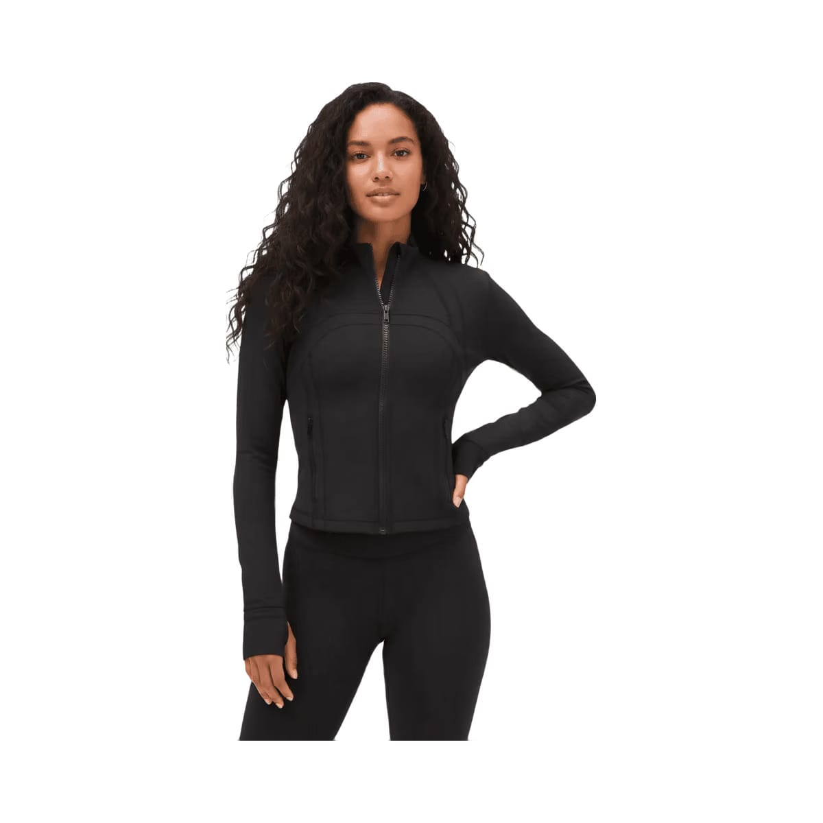 Lululemon Define Cropped Jacket Nulu Black