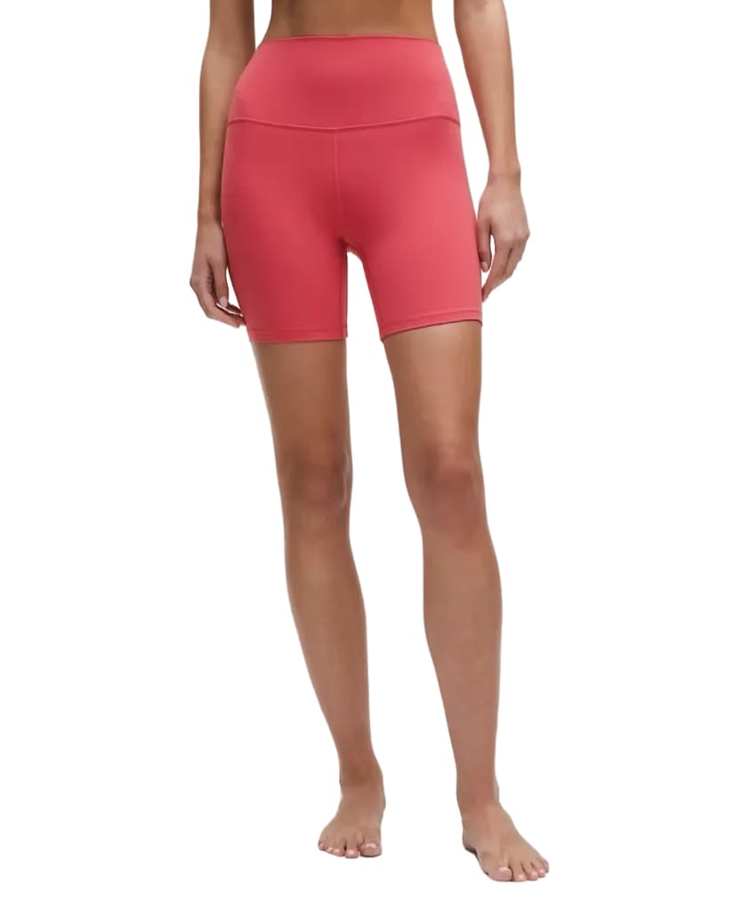 Lululemon Align High-Rise Shorts 6" Desert Red
