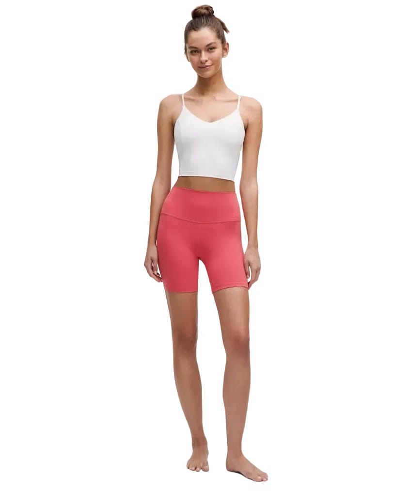 Lululemon Align High-Rise Shorts 6" Desert Red