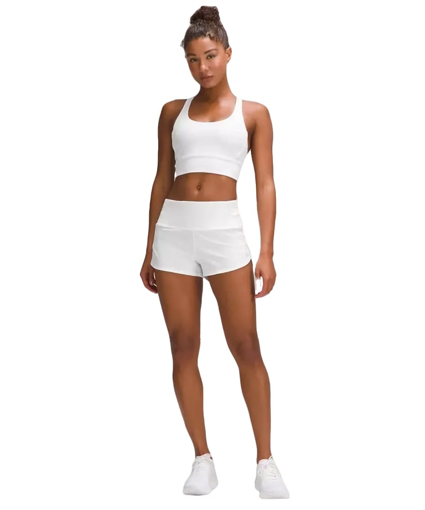 Lululemon Speed Up High-Rise Lined Shorts 2.5" White