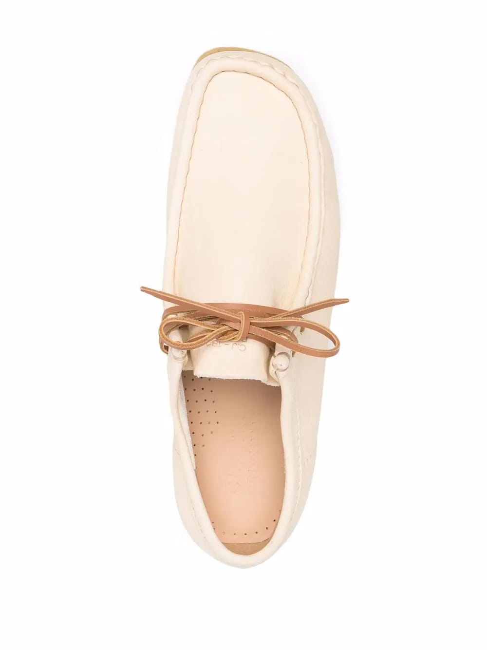 Wallabee lace-up leather boots