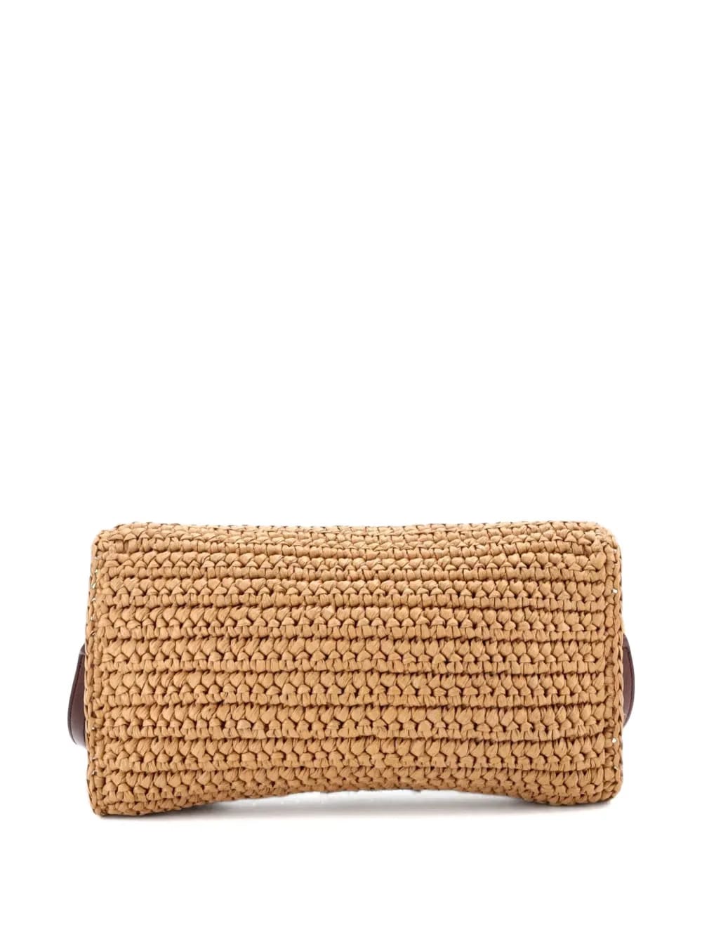 Kate 99 Tassel Flap Bag Woven Raffia Medium shoulder bag