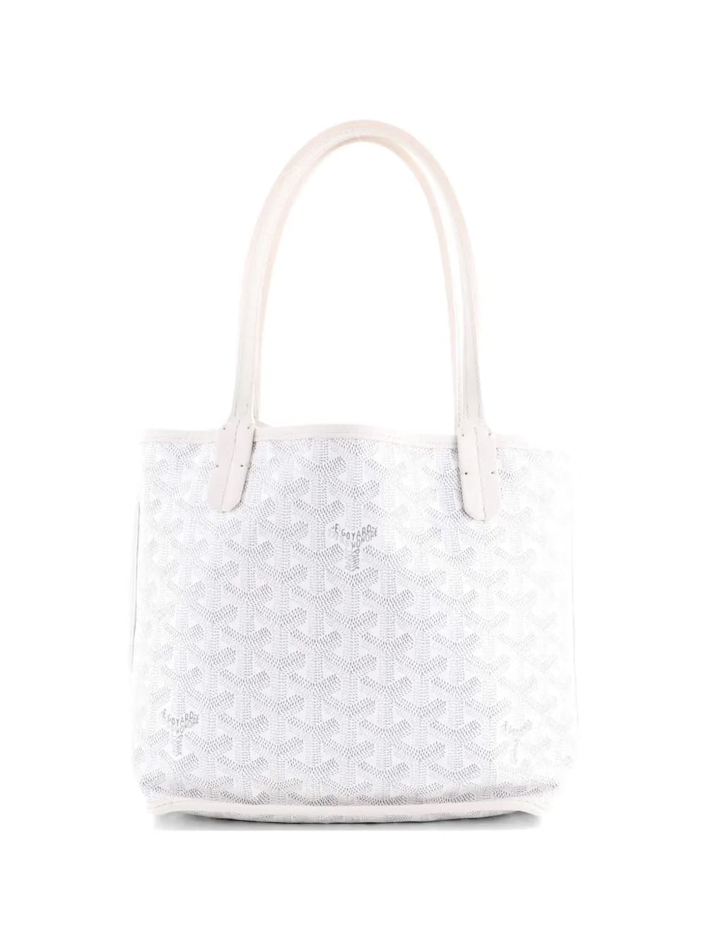 Anjou Reversible Tote Coated Canvas Mini satchel
