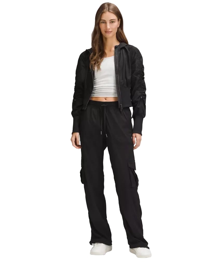 Lululemon Dance Studio Relaxed-Fit Mid-Rise Cargo Pant Black