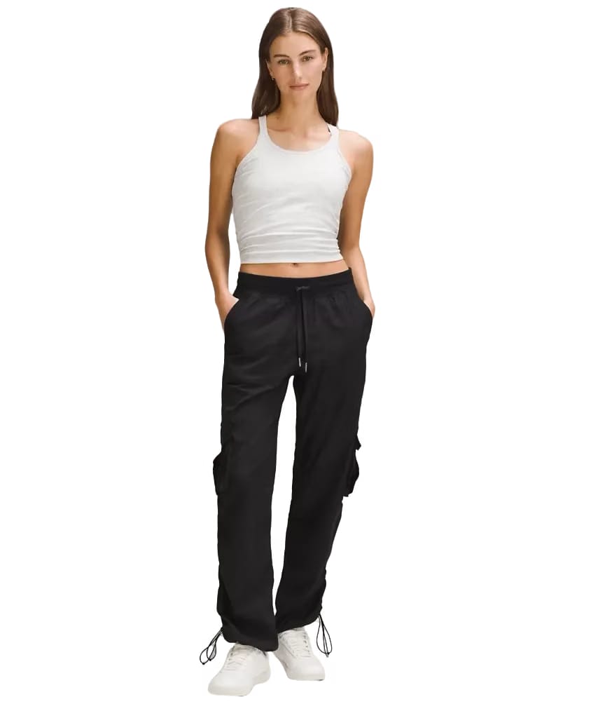 Lululemon Dance Studio Relaxed-Fit Mid-Rise Cargo Pant Black