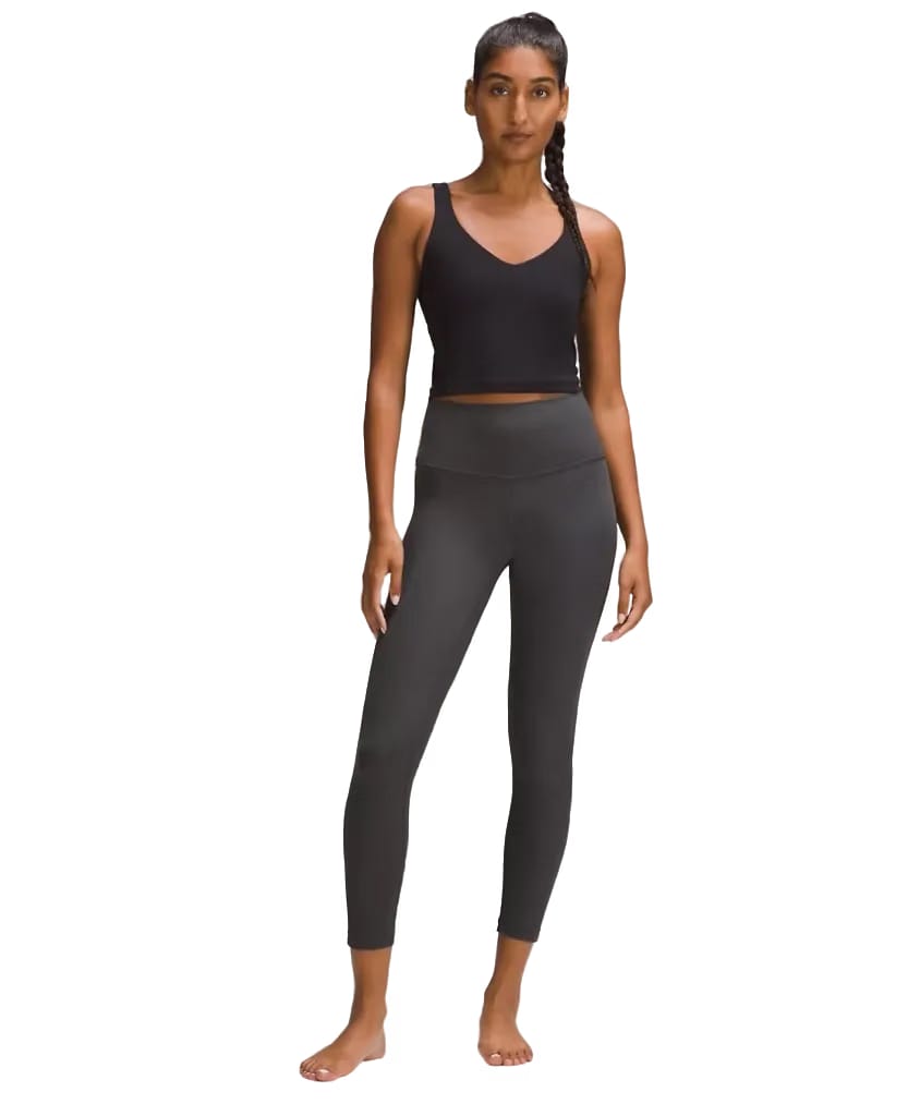 Lululemon Align™ High-Rise Ribbed Pant 25" Graphite Grey
